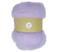 The Felt Box Maori DHG Laine de feutrage à l'aiguille cardée naturelle avec fibres courtes grossières 100 g - Twilight