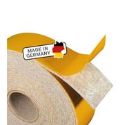 The Felt Store bande de feutre autocollante, 45mm de large, 2mm d'épaisseur, 6m de long, gris chiné, bande d'étanchéité en feutre de laine par ex. pour l'isolation - Made in Germany