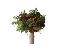 The Fernery Bouquet Dark Orange