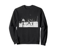 The Fight Boxing Muhammad Ali Joe Frazier Lands Crochet Gauche Sweatshirt