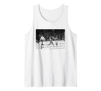 The Fight Muhammad Ali Joe Frazier Lands Crochet Gauche Boxe Débardeur