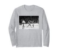 The Fight Muhammad Ali Joe Frazier Lands Crochet Gauche Boxe Manche Longue
