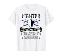 The Fighter - Fantasy, RPG, RPG, TTRPG, D20 T-Shirt