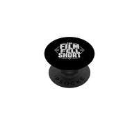 The Film Fell Short Typographie Vintage PopSockets PopGrip Adhésif