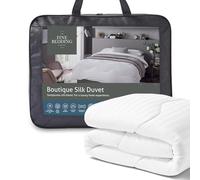 The Fine Bedding Company - Couette en Soie - Parure de lit de Luxe - Lavable en Machine (10,5 tog, Double)