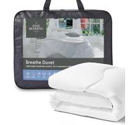 The Fine Bedding Company Couette Respirante - 4,5 tog - Été - Rafraîchissante et évacuant l'humidité, contrôle de la température, Lavable en Machine, légère et hypoallergénique - Super King Size