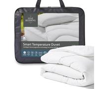 The Fine Bedding Company - Couette Smart Temperature - 10,5 Tog - 100% Coton rafraîchissant - Lavable en Machine - Literie de Luxe - Lit Double