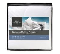 The Fine Bedding Company - Protège-Matelas Spundown - Super King - Housse Douce au Toucher en Peau de pêche - Lavable en Machine - Hypoallergénique
