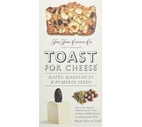 THE FINE CHEESE COMPANY Dates Hazelnuts & Pumpkin Toasts - Lot de 2