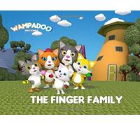 The Finger Family (picture book with song lyrics and coloring book): A picture book of The Finger Family
