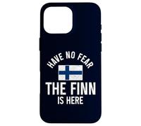 The Finn is Here Funny Finnish Roots Finlande Sisu Suomi Coque pour iPhone 16 Pro Max