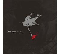 The Fire Theft/180g Clear Red with Black & White Marble Vinyl