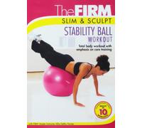 Gaiam – Programme d'entraînement ballon de stabilité – Slim & Sculpt-Firm