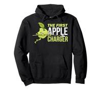 The First Apple Charger Cool Pun T-Shirt Homme Femme Cadeau Sweat à Capuche