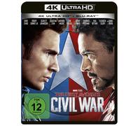 THE FIRST AVENGER: CIVIL WAR UHD BLU-RAY 2 ULTRA HD BLU-RAY NEUF
