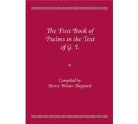 The First Book of Psalms in the Text of G.1. - Cambridge University Press - Cambridge University Press - Livre en Anglais - Paperback Cambridge University PressCambridge University Press (Auteur)