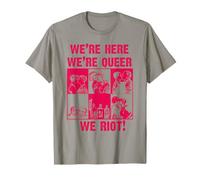 The First Pride Was A Riot We're Here We're Queer We Riot T-Shirt