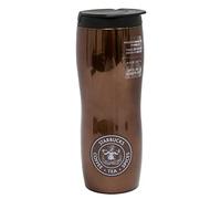The First Starbucks Store Pike Place Gobelet en acier inoxydable Marron 473 ml