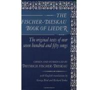 The Fischer-Dieskau Book of Lieder Dietrich Fischer-Dieskau (Auteur)