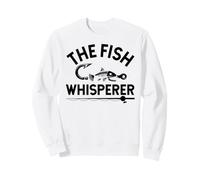 The Fish Whisperer Men Fisherman Dad Fishing Mens Retirement Sweatshirt
