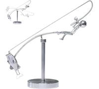 The Fisherman Balancing Sculpture,Balance Tumbler Kinetic,Interactive Fishing Desk Ornament,Stress Relief Gift for Men&Women (1)