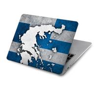 The Flag of Greece Etui Coque Housse pour MacBook Pro 14 M1-M5 A2442 A2779 A2992 A2918 A3112 A3185 A3401 A3434 A3112