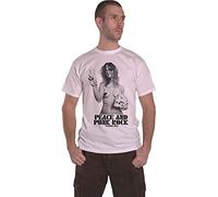 The Flaming Lips T Shirt Peace And Punk Rock Girl Nouveau Officiel Homme Blanc Size S