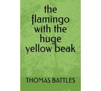 the flamingo with the huge yellow beak