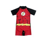 (The Flash,4-6 Years)3-11 Years Kids Superman Swimwear One-piece Swimsuit Bathing Suit