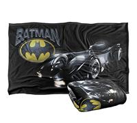 The Flash Batman Batmobile Plaid ultra doux au toucher soyeux - 91 x 147 cm