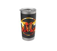 The Flash DC Comics Logo Gobelet isotherme en acier inoxydable double paroi