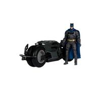 The Flash DC Multiverse - Véhicule Batcycle avec Batman