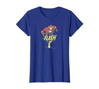 The Flash Desaturated Flash T-Shirt, Femme, Bleu Royal, XXL