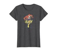 The Flash Desaturated Flash T-Shirt, Femme, Chiné Foncé, M