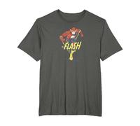 The Flash Desaturated Flash T-Shirt, Homme Grandes Tailles, Asphalte, 5X Tall