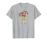 The Flash Desaturated Flash T-Shirt, Homme, Gris Chiné, 5XL