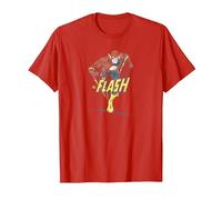 The Flash Desaturated Flash T-Shirt, Homme, Rouge, M