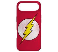 The Flash Logo Distressed White & Yellow Coque pour iPhone Air