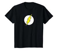 The Flash Logo T-Shirt, Enfant, Noir, 3 Ans