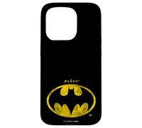 The Flash Movie Batman Logo Distressed Coque pour iPhone 15 Pro