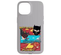 The Flash Movie Batman Supergirl Chibi Trio Coque pour iPhone 15