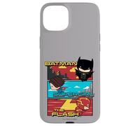 The Flash Movie Batman Supergirl Chibi Trio Coque pour iPhone 15 Plus