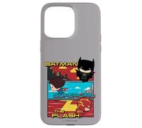 The Flash Movie Batman Supergirl Chibi Trio Coque pour iPhone 15 Pro Max