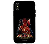The Flash Movie Batman Supergirl Team Coque pour iPhone X/XS
