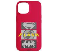 The Flash Movie Batman Supergirl Trio of Symbols Coque pour iPhone 15