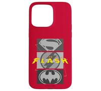 The Flash Movie Batman Supergirl Trio of Symbols Coque pour iPhone 15 Pro Max