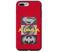 The Flash Movie Batman Supergirl Trio of Symbols Coque pour iPhone 7 Plus/8 Plus