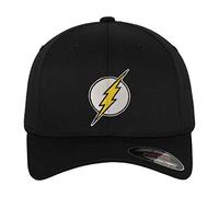 The Flash Officiellement sous Licence Flexfit Cap (Noir), Petit/Moyen