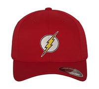 The Flash Officiellement sous Licence Flexfit Cap (Rouge), Grand/X-Large