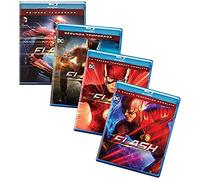 The Flash: The First Four Seasons - The Complete First, Second, Third and Fourth Seasons 4-Volume Blu-ray Collection (Season 1 / Season 2 / Season 3 / Season 4) [DC Comics 4-Pack] [Spanish Artwork]
